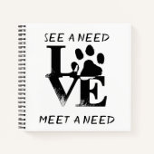 必要なノートブックを表示 ノートブック (正面)