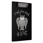 必要なフクロウ クリップボード (右)