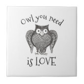 必要なフクロウ タイル (正面)