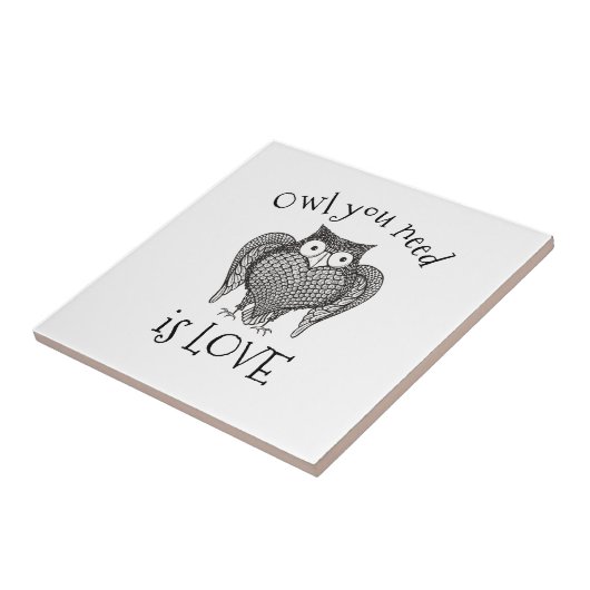 必要なフクロウ タイル (側面)