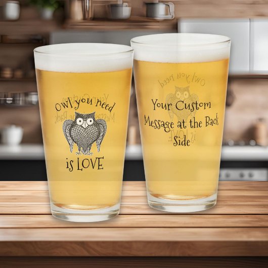 必要なフクロウ タンブラーグラス