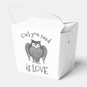 必要なフクロウ フェイバーボックス (裏面サイド)