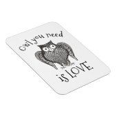 必要なフクロウ マグネット (右側)