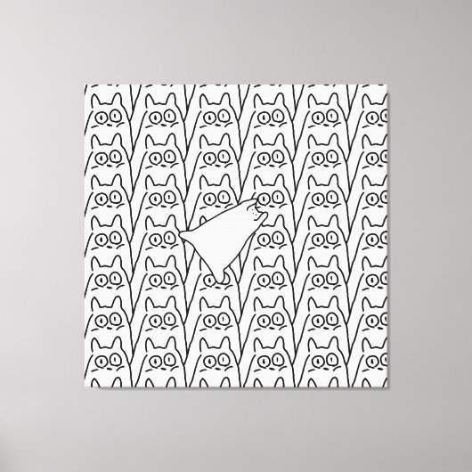 必要なロック キャンバスプリント (正面)