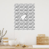 必要なロック ポスター (キッチン)