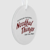 必要な事 オーナメント (正面)