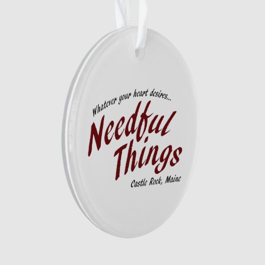 必要な事 オーナメント (正面)