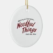 必要な事 セラミックオーナメント (右)