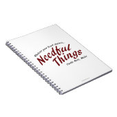 必要な事 ノートブック (右側)