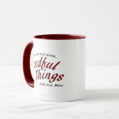 必要な事 マグカップ (正面左)