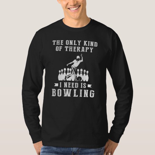 必要な唯一のスマイルでセラピーを打つ: Bowli Tシャツ (正面)