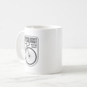 必要な嚢胞学者セラピー-サイクリング コーヒーマグカップ (正面左)