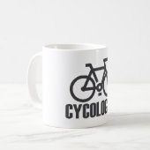 必要な嚢胞学者セラピー-サイクリング コーヒーマグカップ (正面左)