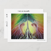 必要な場所で正しいことを確認すること ポストカード (正面/裏面)