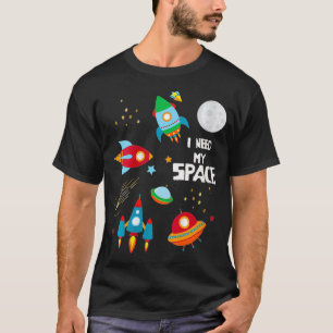 必要な女性宇宙おもしろい科学またはサイエンスフィクションVNec Tシャツ