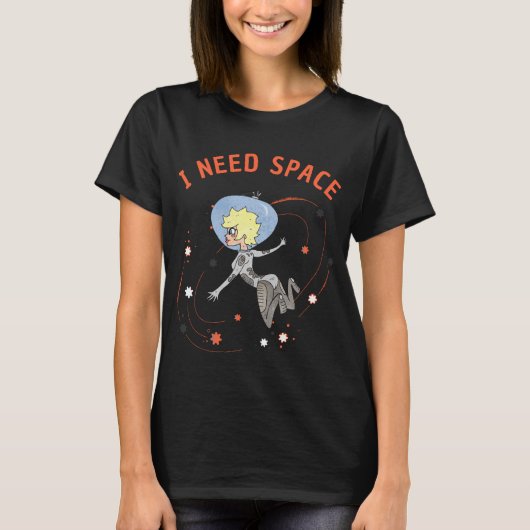 必要な宇宙 Tシャツ (正面)