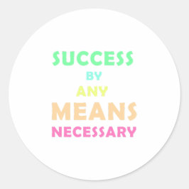 必要な手段による成功 – 決定とH ラウンドシール