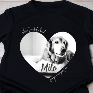 必要な時に手を差し伸べてくれたあなたの前足 犬 Tシャツ