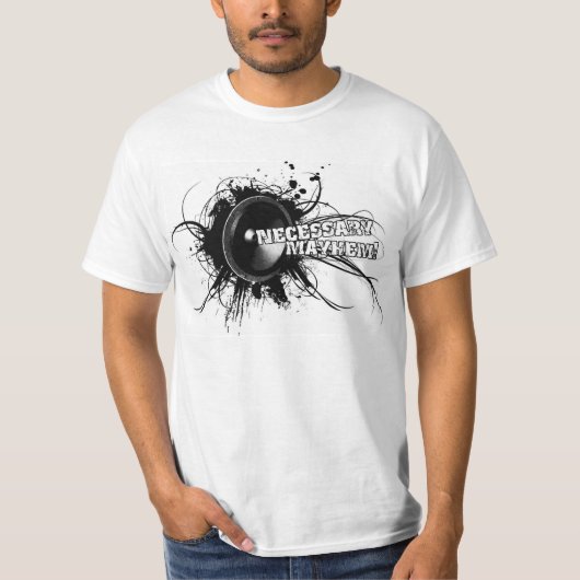 必要な身体傷害 Tシャツ (正面)