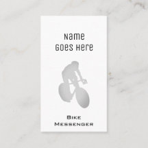 "必要な"バイクのメッセンジャーの名刺