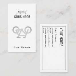 "必要な"バイク修理名刺 名刺