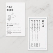 "必要な"専門の歌手の正札