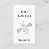 "必要な"養蜂家の名刺 名刺 (正面)
