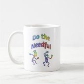 必要な#3をして下さい コーヒーマグカップ (左)