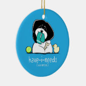 必要に応じて、自由に操作ではっきりしたきるArt™が必要 セラミックオーナメント (右)