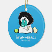 必要に応じて、自由に操作ではっきりしたきるArt™が必要 セラミックオーナメント (左)