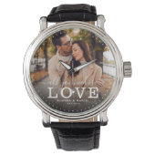 必要モダンなのはLOVEの写結婚真スクリプト 腕時計 (正面)