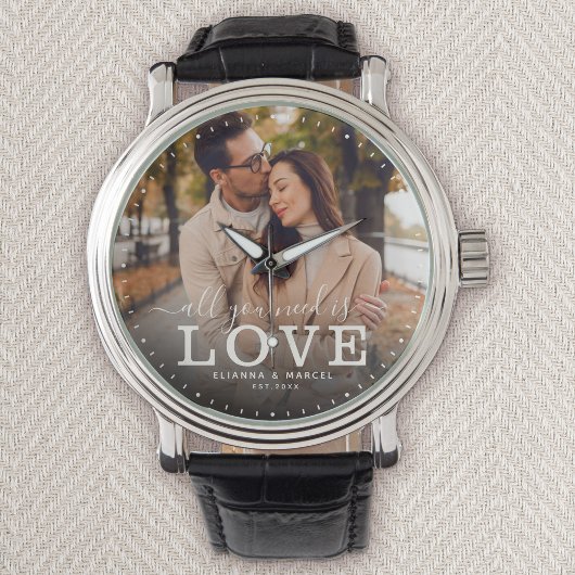 必要モダンなのはLOVEの写結婚真スクリプト 腕時計