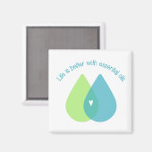 必要不可欠な磁石で寿命が向上油 マグネット (正面/裏面)