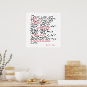 必要不可欠 ポスター (キッチン)