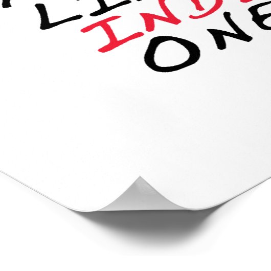 必要不可欠 ポスター (角)