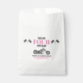 必要四速ピンクヘビーバイクフォー誕生日 フェイバーバッグ (正面)