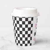 必要四速ピンクヘビーバイクフォー誕生日 紙コップ (右)