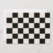 必要四速レースカーボーイ4th誕生日パーティー 招待状 (裏面)