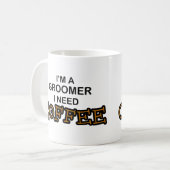 必要性のコーヒー-トリマー コーヒーマグカップ (正面左)