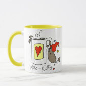 必要性のコーヒー マグカップ (左)