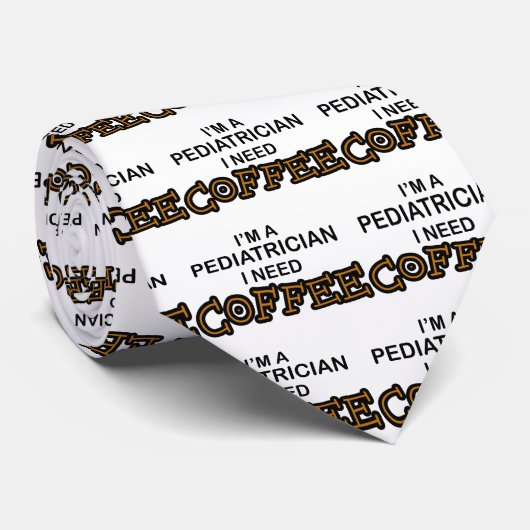 必要性のコーヒー-小児科医 ネクタイ (ロール)