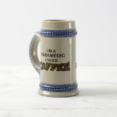 必要性のコーヒー-救急医療隊員 ビールジョッキ (正面左)