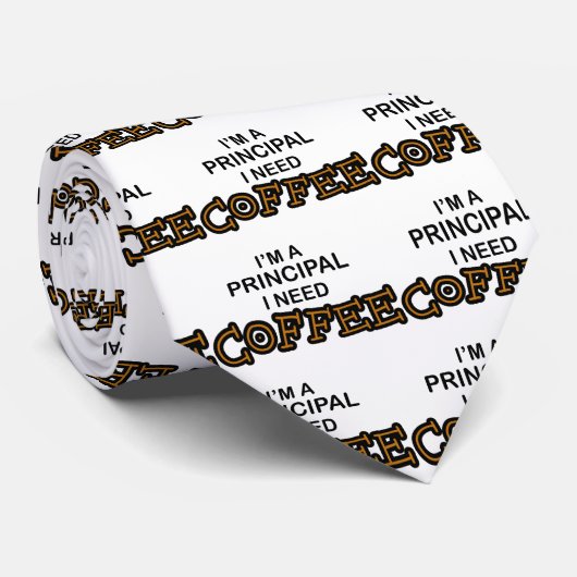 必要性のコーヒー-校長 ネクタイ (ロール)