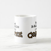 必要性のコーヒー- X線の技術 コーヒーマグカップ (中央)