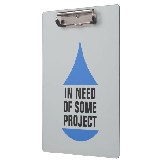 必要性のプロジェクトの文体的で青い低下 クリップボード (左)