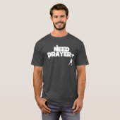 必要性の祈りの言葉のTシャツでつるすこと Tシャツ (正面フル)