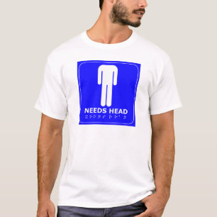 必要性の頭部 Tシャツ