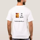 必要性のtweakinか。 tシャツ (裏面)