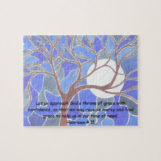 必要性-ヘブライ4:16 -の時に聖書の詩救済して下さい ジグソーパズル