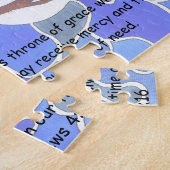 必要性-ヘブライ4:16 -の時に聖書の詩救済して下さい ジグソーパズル (側面)